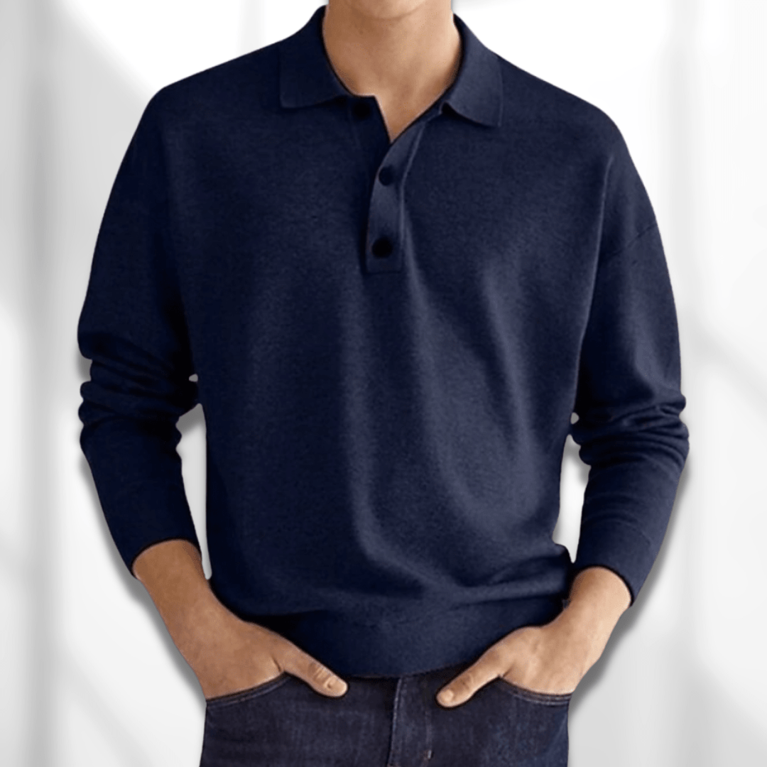 Aiden™ | Der Polo-Pullover, der Luxus neu definiert