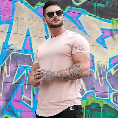 Elio™ - Essentielles Tropfenschnitt-T-Shirt für Männer